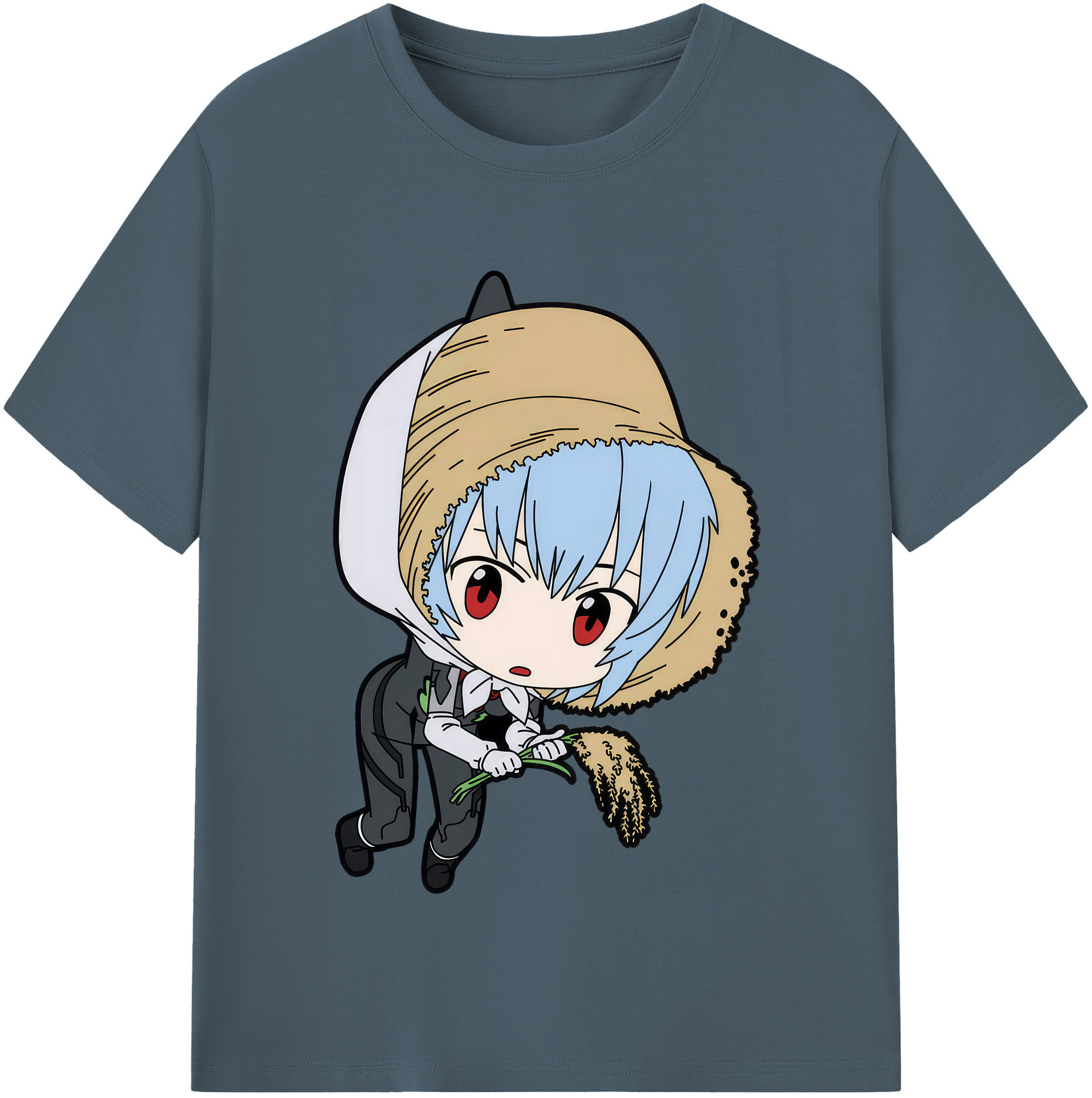 （画像用） EVA 新世紀エヴァンゲリオン 綿100％半袖Tシャツ（フロントプリント）